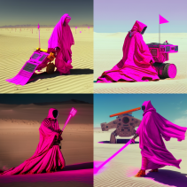 OtherJason robotic monk in fluorescent pink robe dragging solar 146cc581-5fc4-4696-bc02-d151108eaebf.png